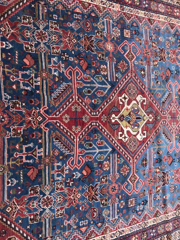 Former carpet Persian Ghashghai done hand 145 X 189 CM