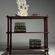 Mahogany étagère 20th century