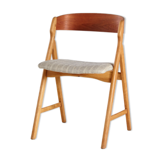 Model 71 oak dining chair by Henning Kjærnulf for Boltings Stolefabrik