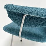 Reupholstered Trienale armchair by Willem Gispen for Kembo Rhenen