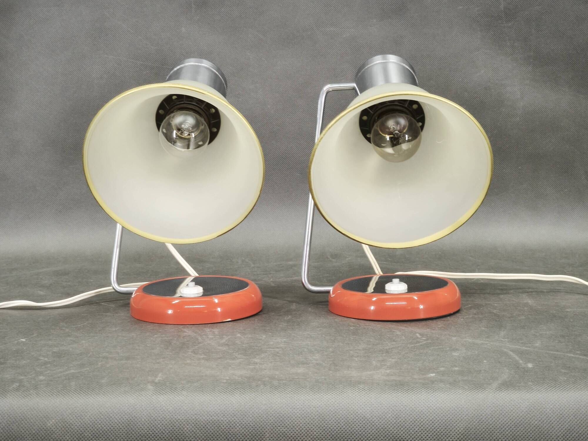 Pair of Drupol Czechoslovak Table Lamps, 1960s