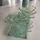 Glass candlestick