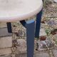 Série de 4 chaises vintage design année 80  éditeur Samo