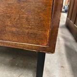 Vintage deep industrial chest of drawers, sideboard, dresser