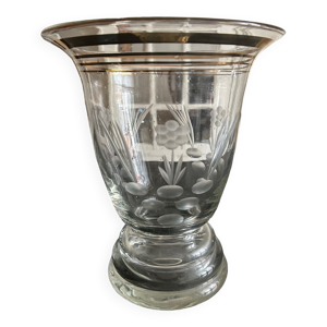 vase en verre 1950