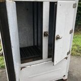 Fridge cabinet antique enamel furniture of metier