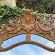Mirror in gilded wood and stucco, with glazing beads, Napoleon III period.
