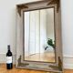 Miroir mural français en bois doré de style Napoléon III, 19e siècle
