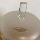 “Thistle” crystal box signed Bourdon