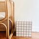 Cube - white/brown