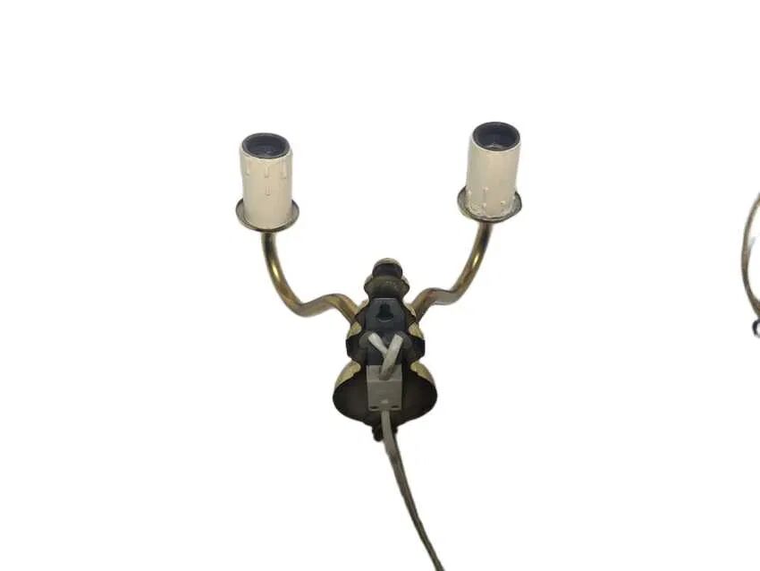 BVS wall lamp with two arms in art deco style