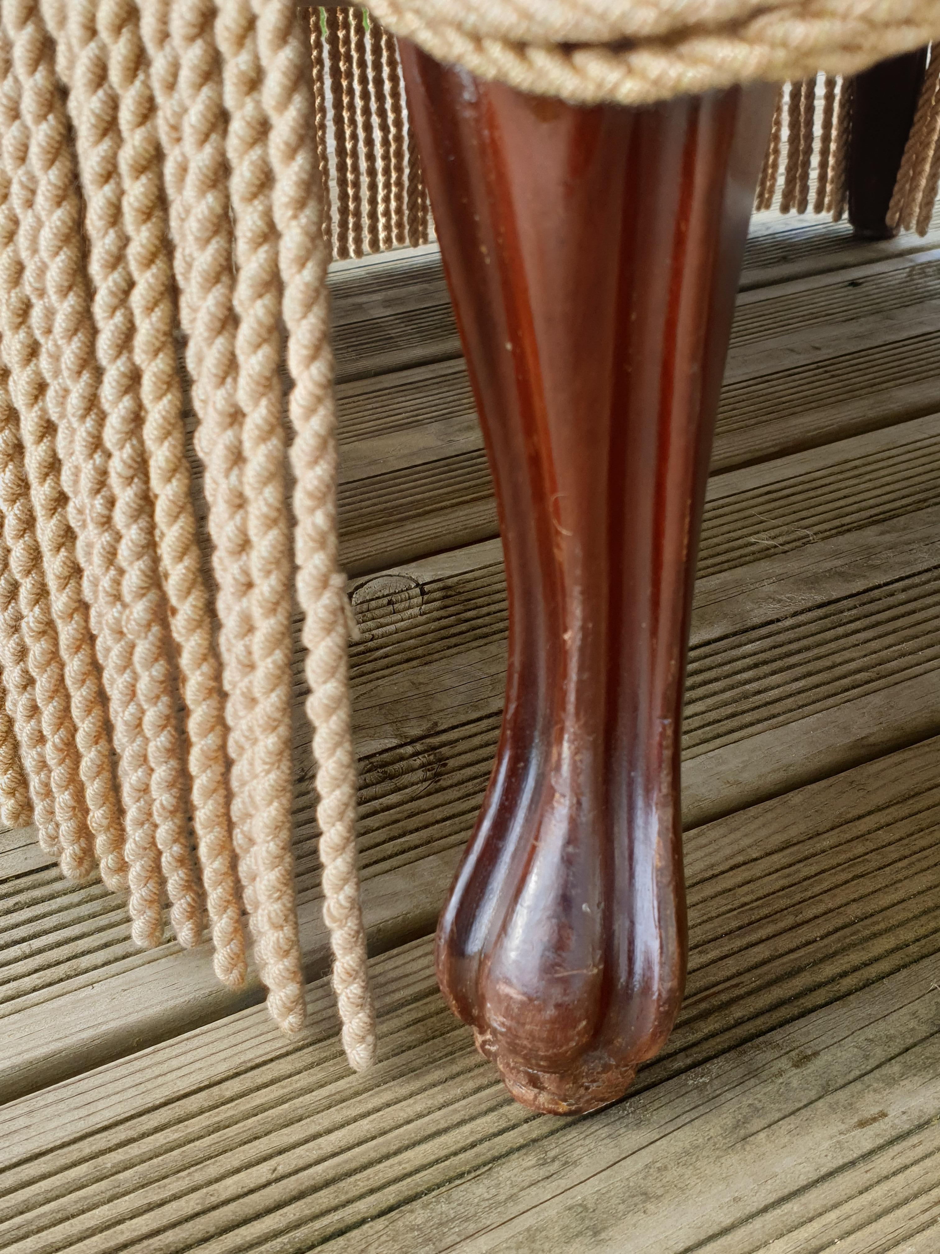 Light yellow toad chair, 1960