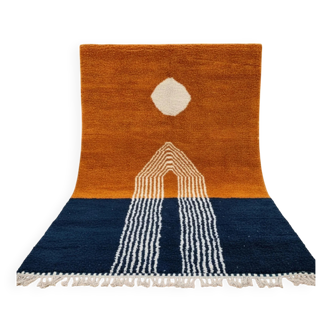 Large handmade Berber rug 3x2 m