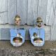 A pair of Venetian Murano wall sconces