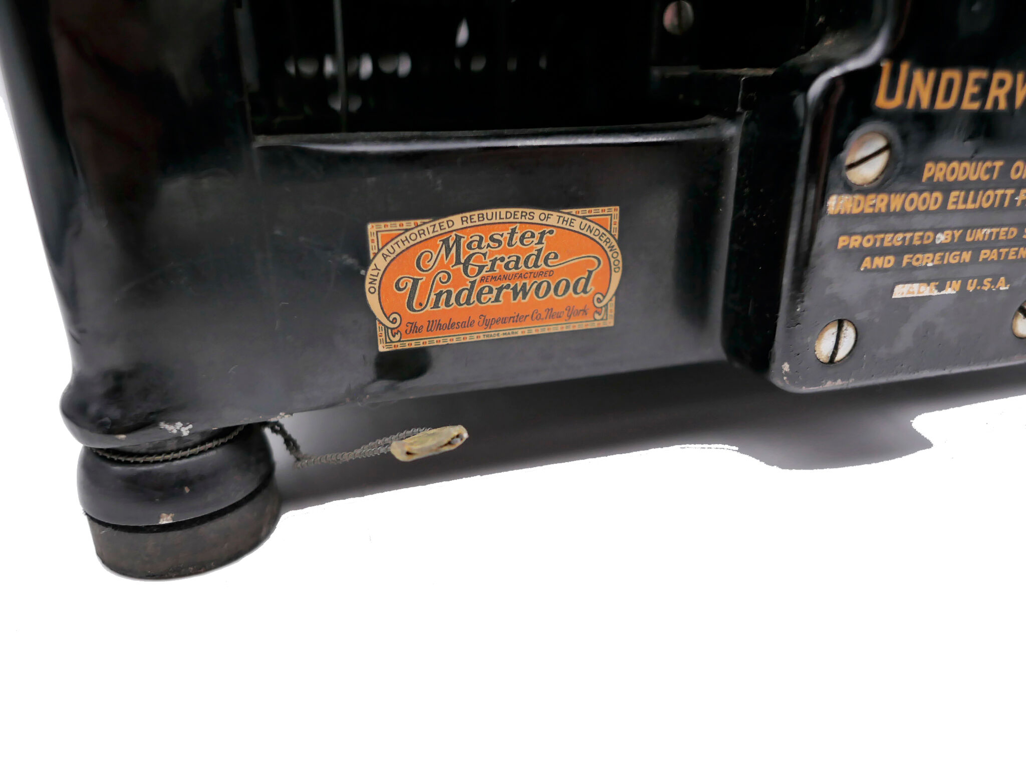 Underwood typewriter 6-11 revised ribbon new black 1930