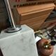 Florence Knoll lamps in square marble, Knoll International 1960