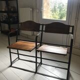 Old cinema bench