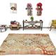 5x7 Brown & Red Turkish Vintage Kilim Rug 148x223Cm SK 35162