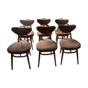 6 chaises par HJ Kurmanowicz, - vers