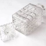 Cut crystal whiskey decanter