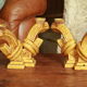 Pair of candle holders
