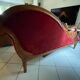 Red velvet daybed