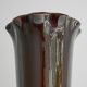 'Ondulé' vase in glazed ceramic Poët-Laval 1960s