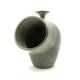 Organic green ceramic vase, France 1960s
