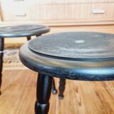 Pair of black stools