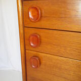 Vintage teak chest of drawers