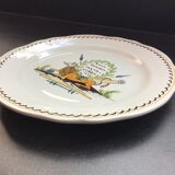 Gien plate for Paris Musées - Bicentenary of the Revolution