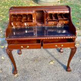Chippendale-style secretary desk with drawer