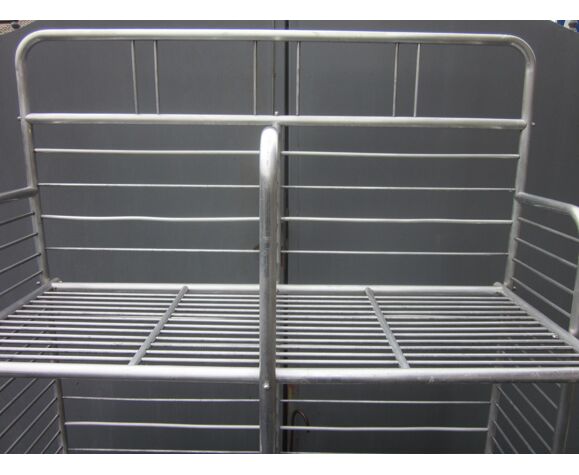 Etag re en alu  presentoir de boulangerie vintage  Selency Etag re en alu  presentoir de boulangerie vintage  Selency