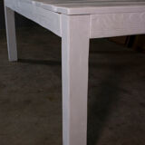White fir table manufactured by Maxvintage sas