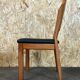 2x 60s 70s chairs dining chair Danish Teak Danish Design Denmark