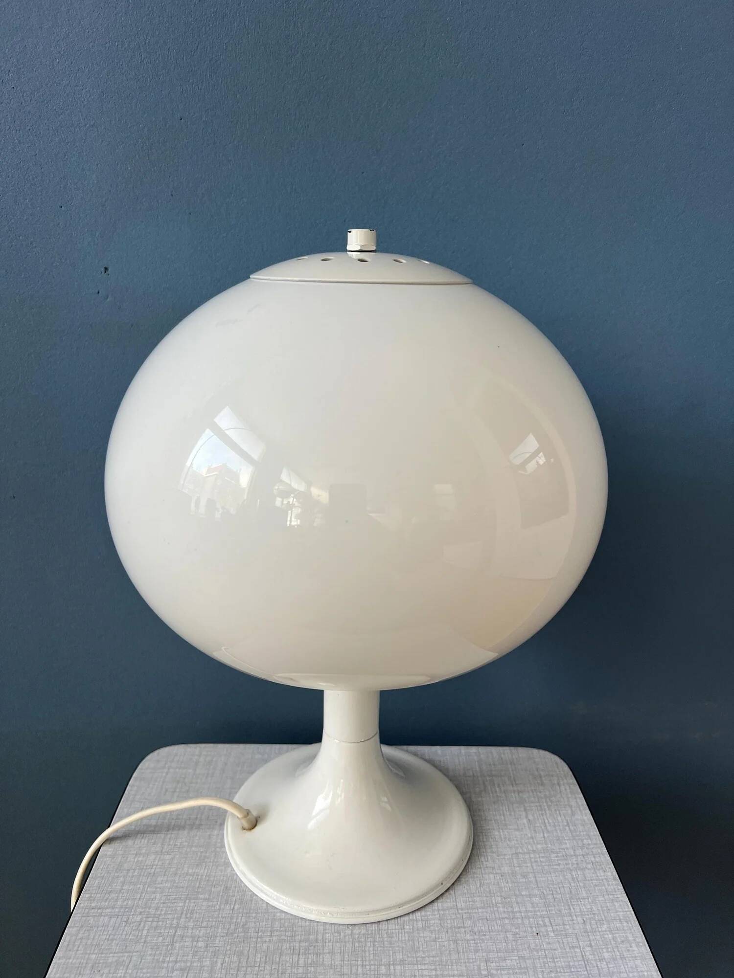 Lampe de table champignon vintage du milieu du siècle par Dijkstra
