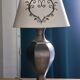 Lampe en étain