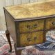 1930s Chippendale Burl Walnut Desk