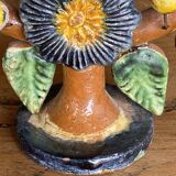 Aurelio FLORES, tree of life shaped candlestick