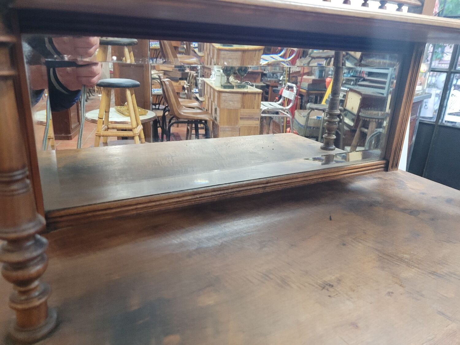 Walnut service furniture