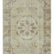 Hand-knotted antique turkish beige carpet 155 cm x 273 cm