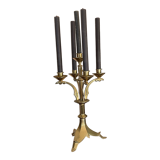 Chandelier tripode en laiton massif