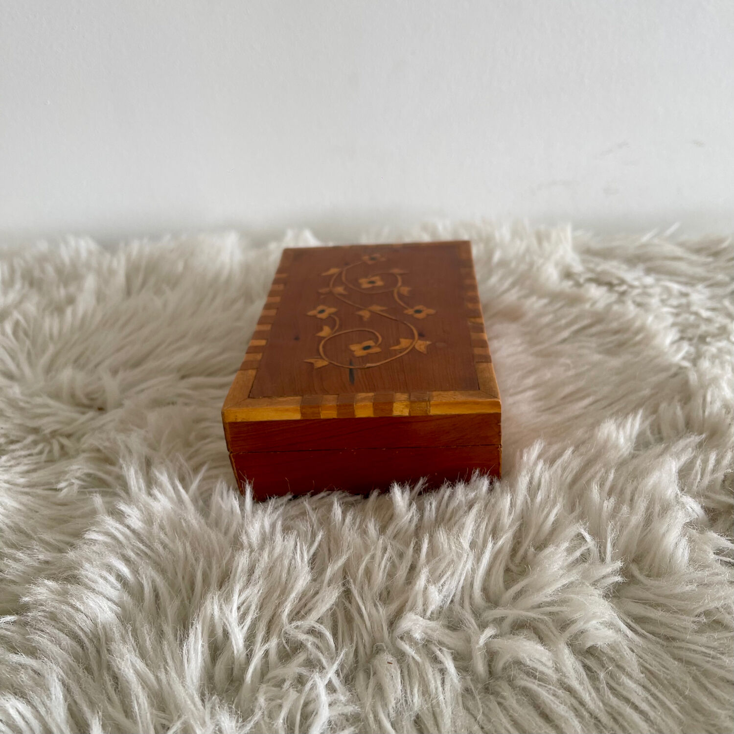 Wooden jewellery box