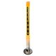Vintage Italian Chromed Space Age totem lamp by Enrico Tronconi, made in Italy