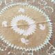 Vintage hand-embroidered tablecloth 140x156 cm