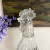 Zoomorphic carafe, vintage rooster carafe
