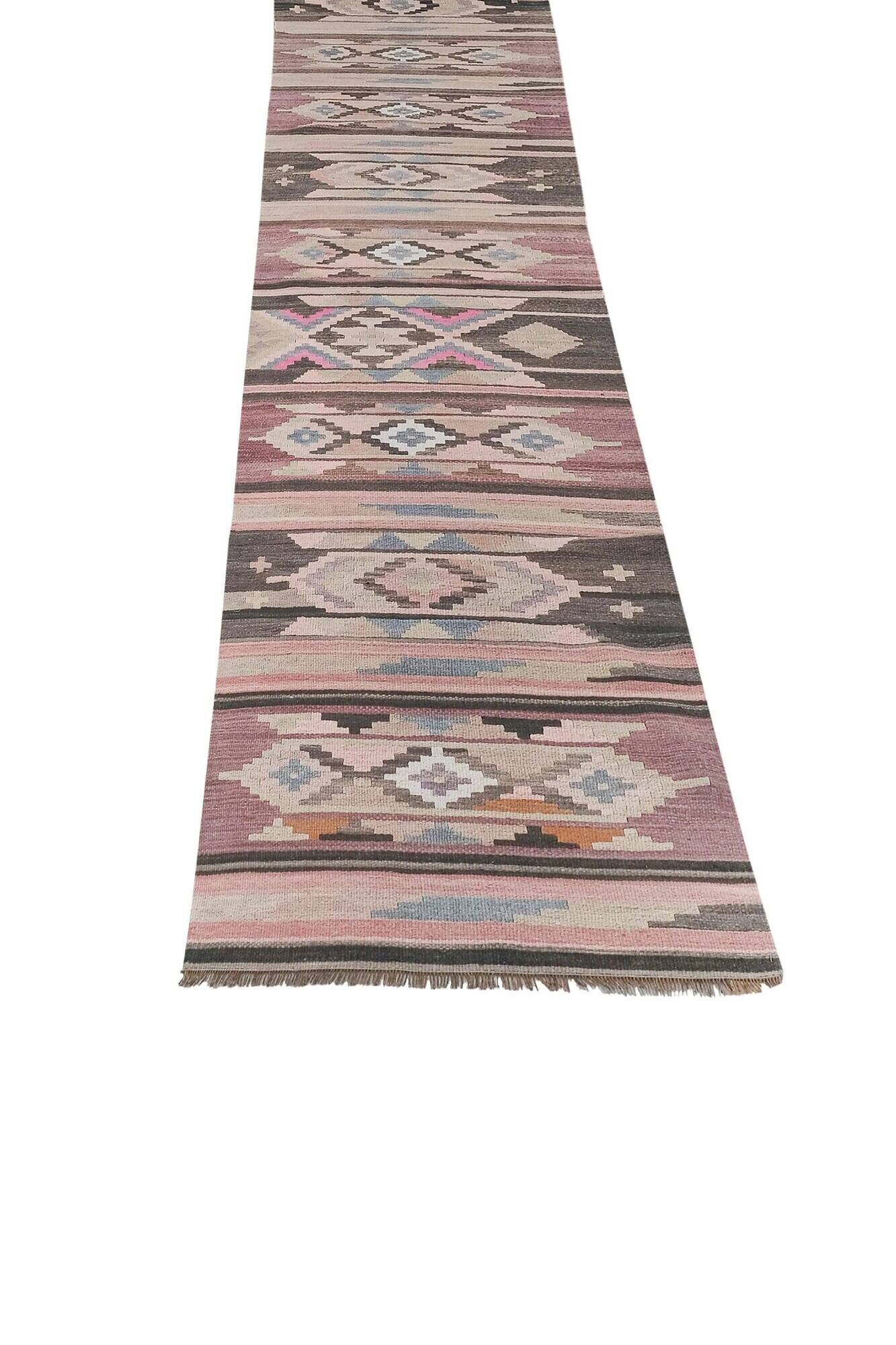 Vintage hand-embroidered textile 81x753 cm