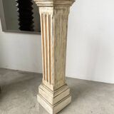 Wooden pedestal column 1900