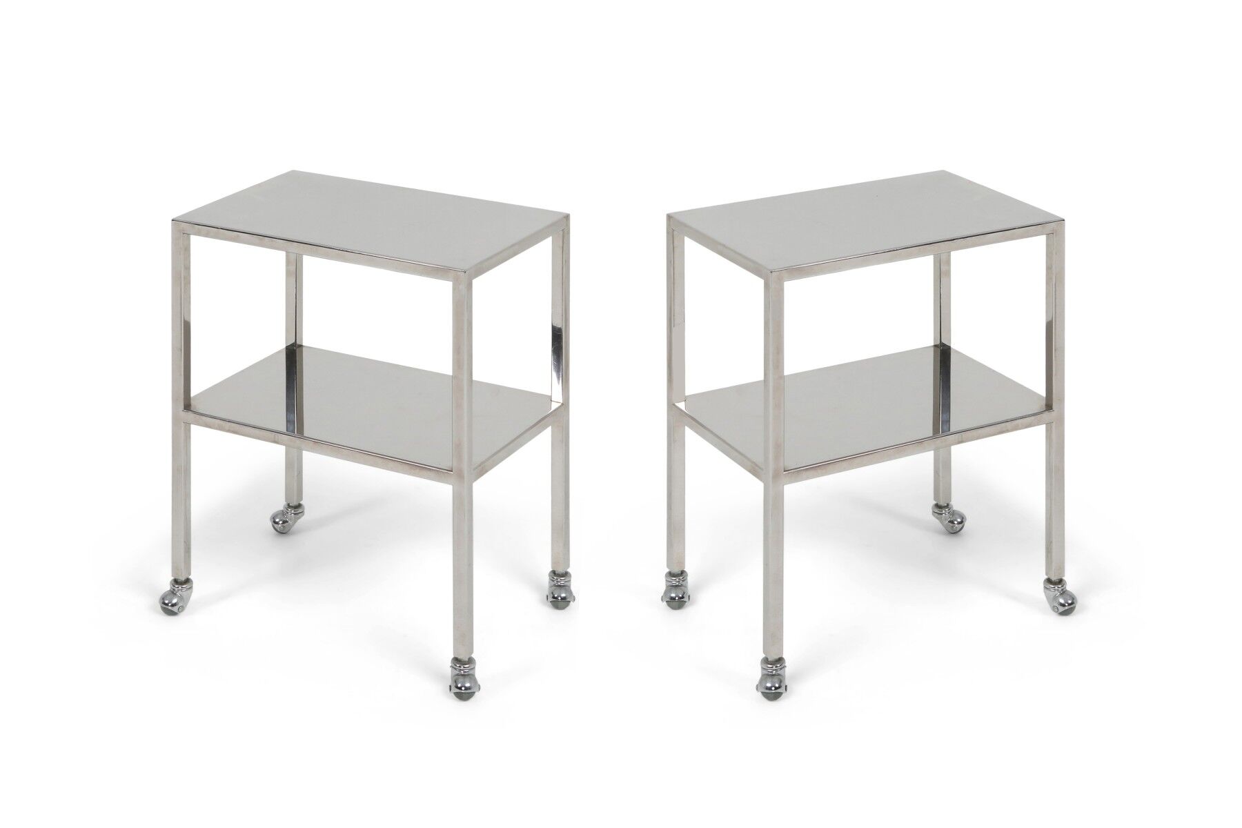 Philippe Starck's chrome industrial trolley - 1990s