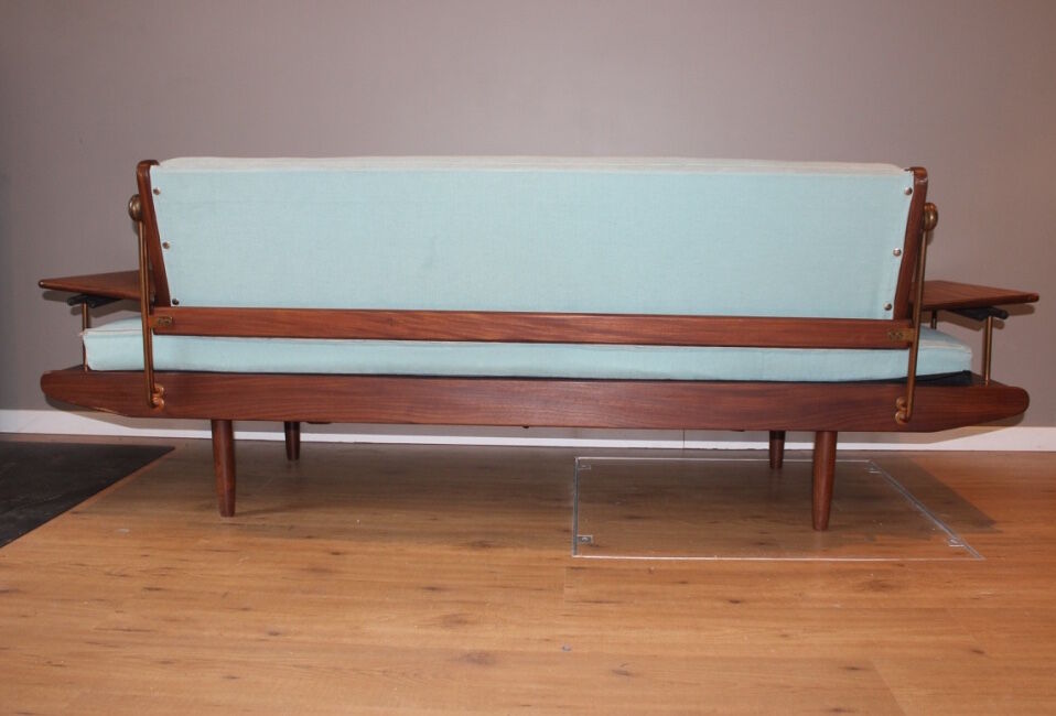 Daybed teak and copper, scandinavian style by Toothill